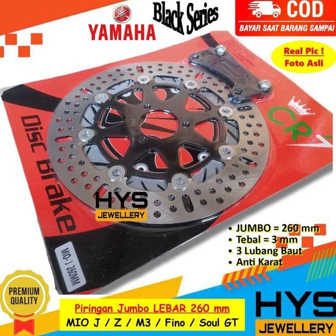 ready  Piringan Rem Cakram JUMBO Mio J Soul GT M3 Fino Gear 125 - Variasi