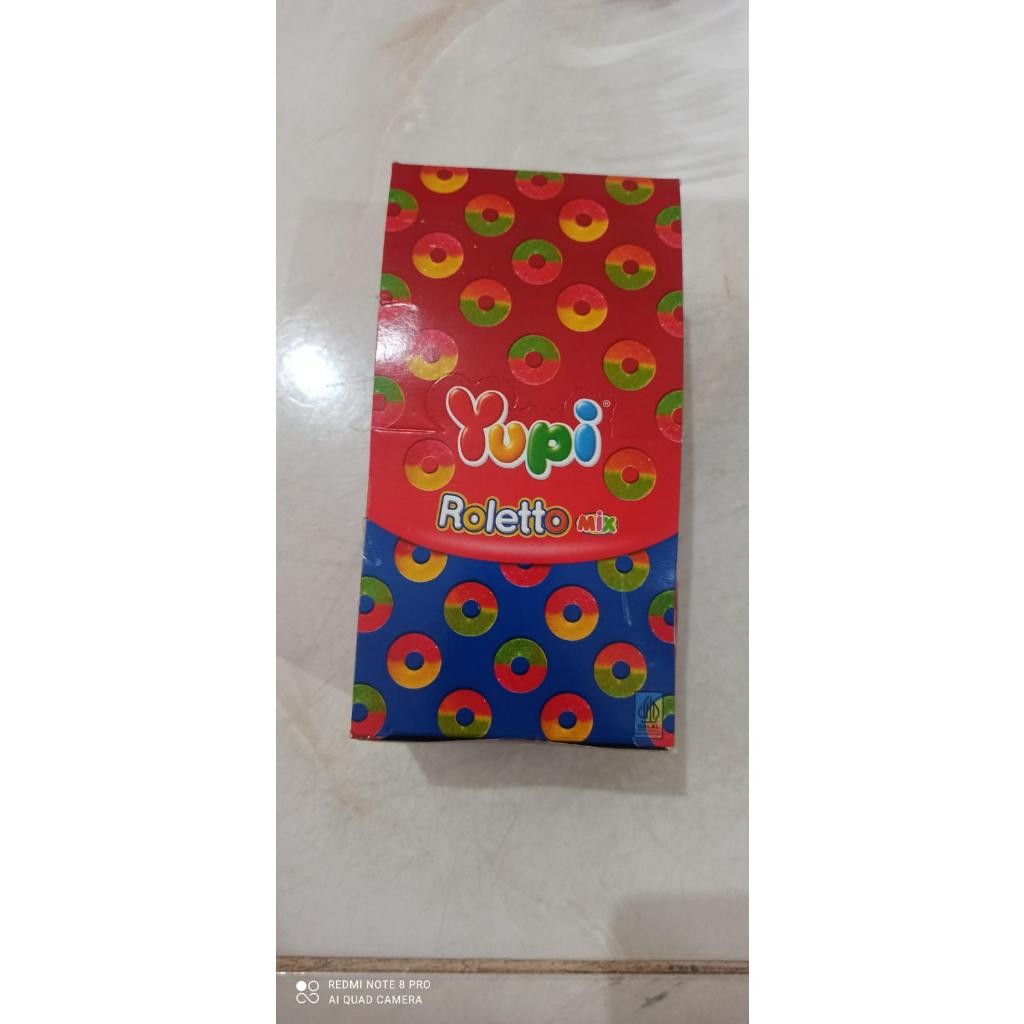 

Lm Yupi Box Permen Jelly Gummy Berbagai Rasa Halal