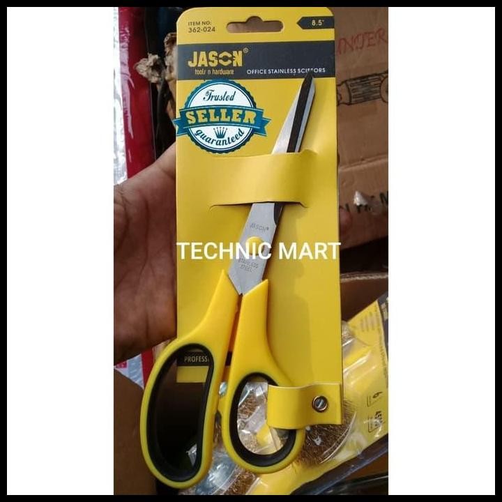 

BEST DEAL JASON GUNTING BESAR SERBAGUNA STAINLESS STEEL 8,5 INCH DAPUR KERTAS