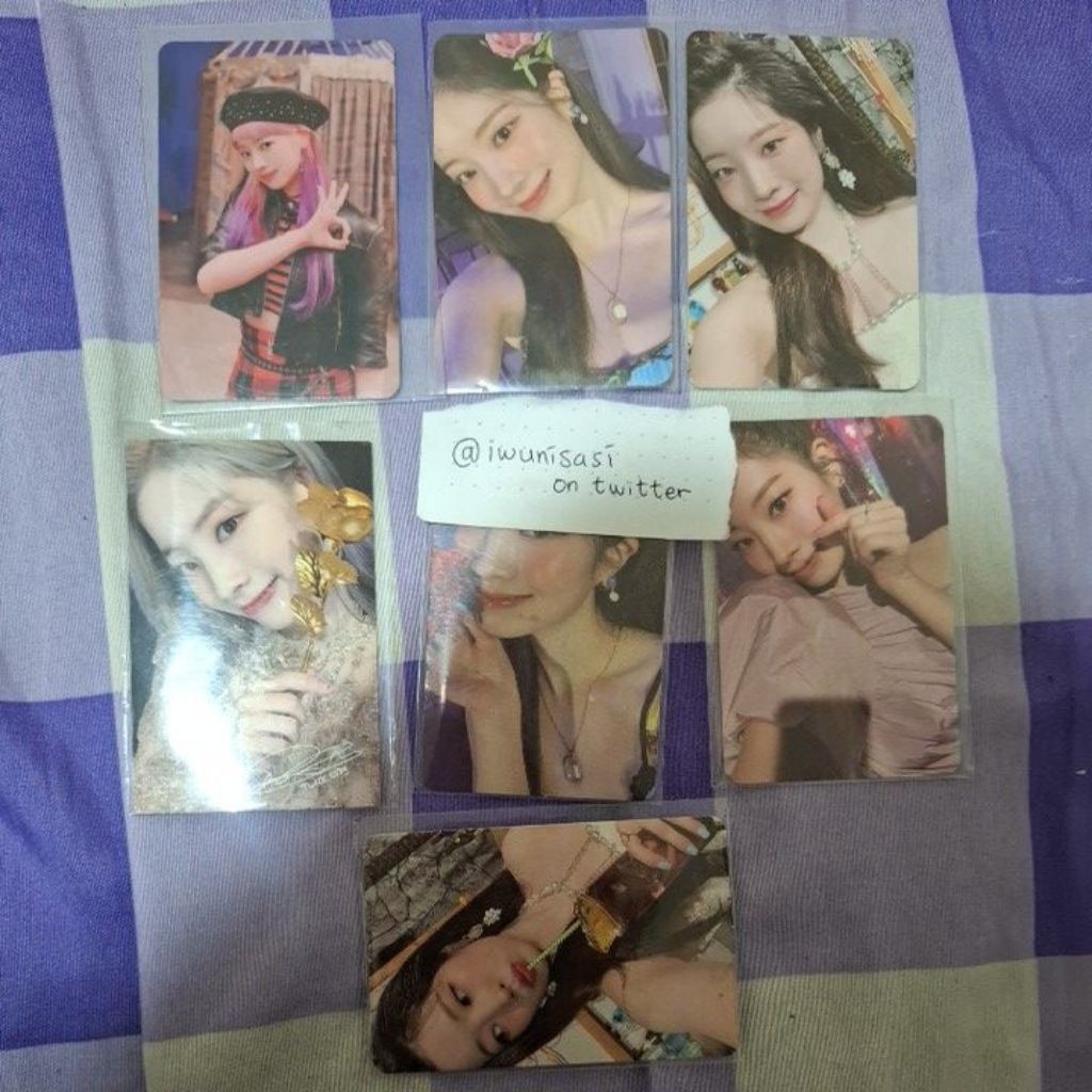 Photocard PC Twice Dahyun Yes or Yes Taste of Love Feel Special