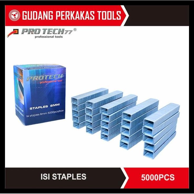 

TERBARU ISI STAPLES 8MM PROTECH77 !!!!!!