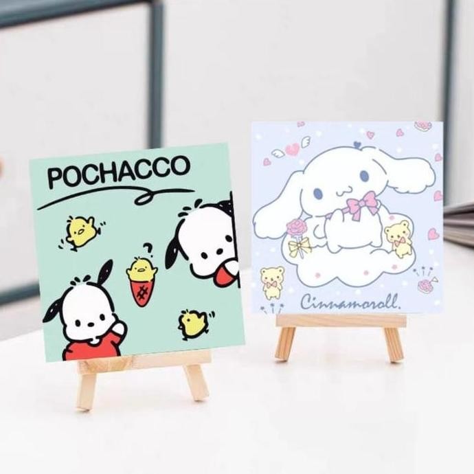

Promo / Terlaris [BS] Kanvas Paint By Number Kit Digital Oil Painting DIY Lukisan 20x20 Seri Sanrio Terbaik