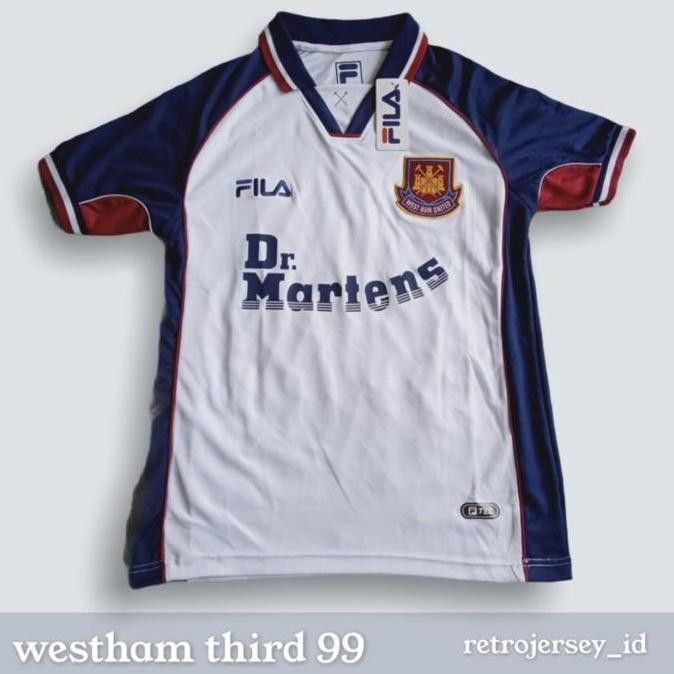 Jersey Westham Away 99 Retro