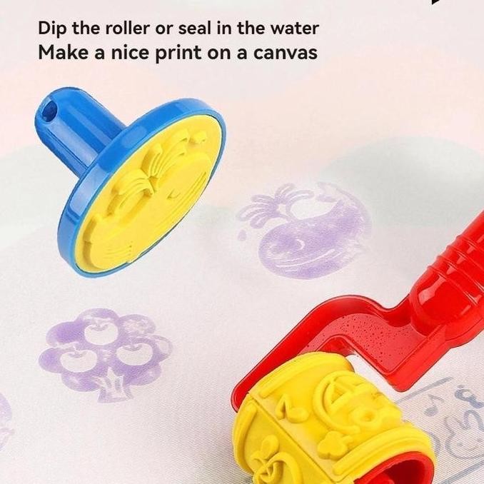 Promo / Terlaris Ready StockSet Lukisan Tikar Menggambar Air Ajaib Montessori Mainan Edukasi untuk K