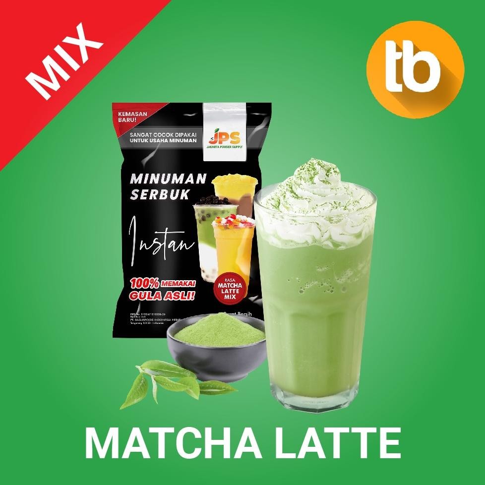 

Sale Jps Powder Bubuk Minuman Serbuk Instan Rasa Matcha Latte Mix Campur Gula 1Kg