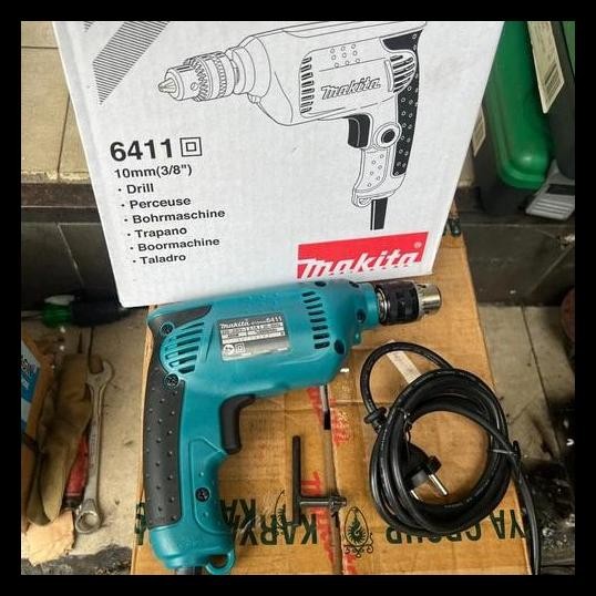 GRATIS ONGKIR MAKITA 6411 BOR TANGAN 10MM HEAVY DUTY ORIGINAL JAPAN 