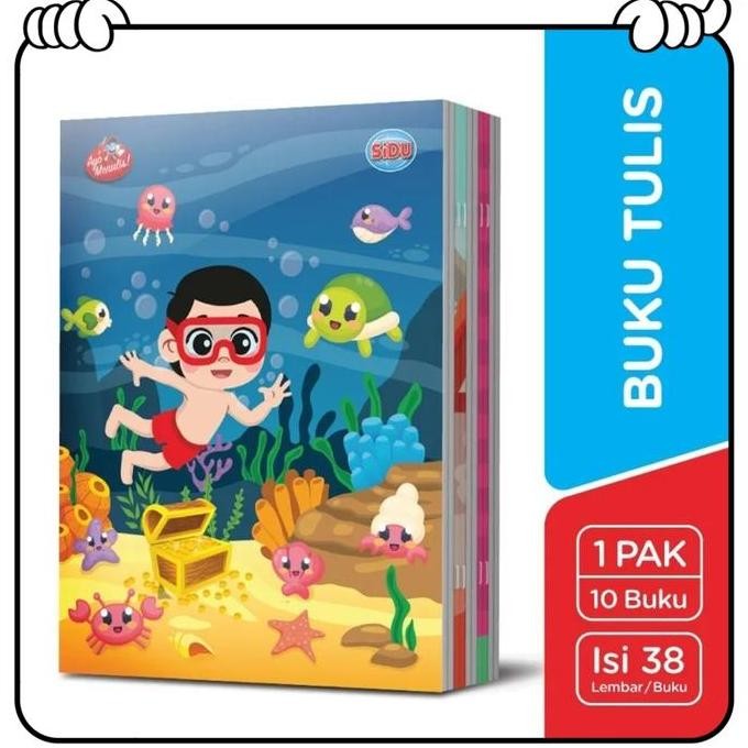 

Buku Tulis SIDU 38 Lembar 1Pack isi 10Buku