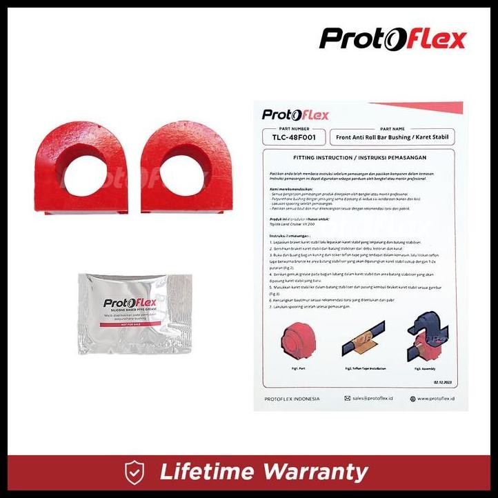 TERMURAH PROTOFLEX KARET STABIL DEPAN TOYOTA LAND CRUISER VX 200 VX200 