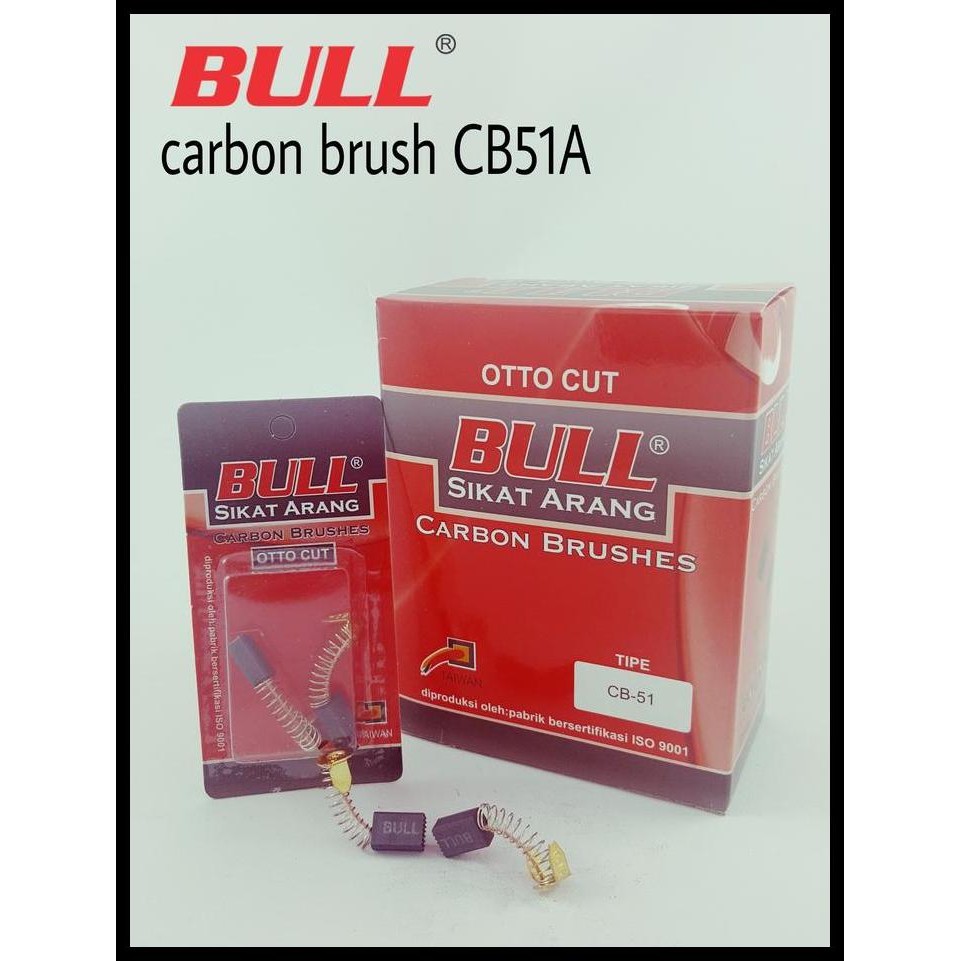 

GRATIS ONGKIR BULL CARBON BRUSH CB51A !!!!!