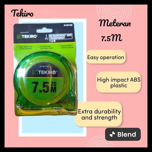 

TERBARU TEKIRO METERAN TRANSPARAN 7.5M / TEKIRO METERAN 7.5 M !!!!!!