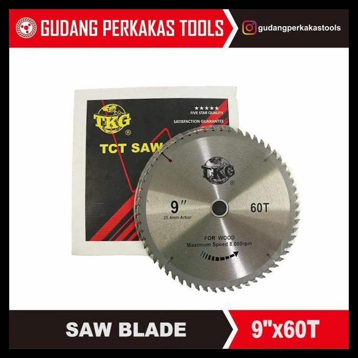 BEST DEAL TKG CIRCULAR SAW BLADE 9X60T FOR WOOD 