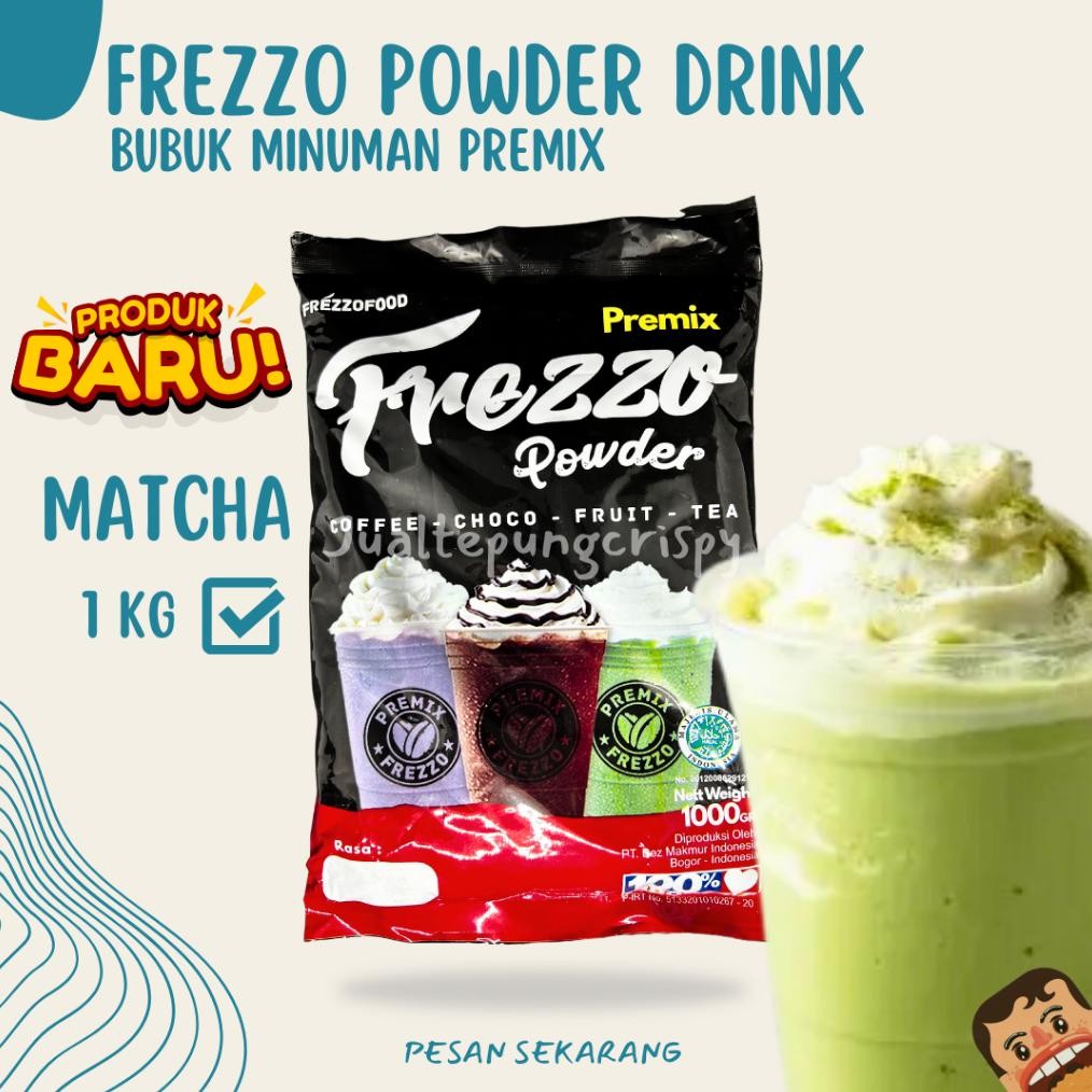 

Promo {Produk Baru} Frezzo Bubuk Minuman Rasa Matcha / Matcha Powder Drink 1 Kg