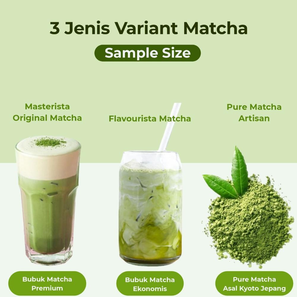 

Sale Matcha Powder Sample Size 40 Gr