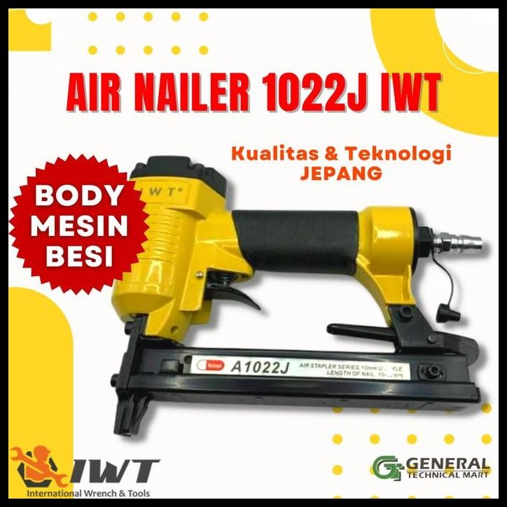 

DISKON AIR NAILER 1022J IWT, PAKU TEMBAK,STAPLES ANGIN NAILER !!!!!!