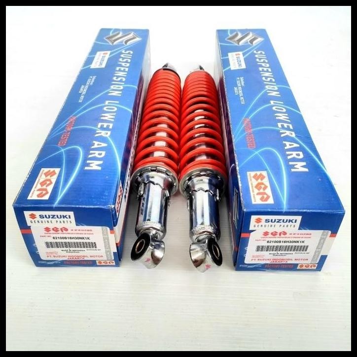 DISKON SHOCKBREAKER SHOCK SOK SHOK BREAKER BELAKANG SHOGUN 125 SP NEW FL MERAH SUZUKI 