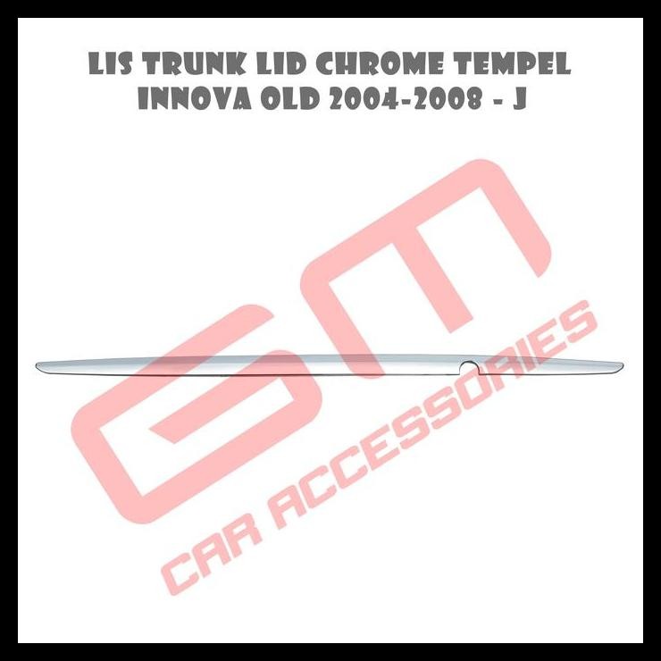 HOT DEAL LIS TRUNK LID CHROME TEMPEL INNOVA JSL 