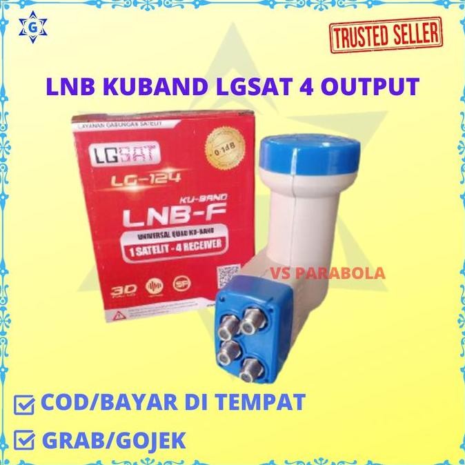 Lnb Kuband Lgsat 4 Output Untuk Parabola Kuband Kualitas Terbaik Harga Termurah