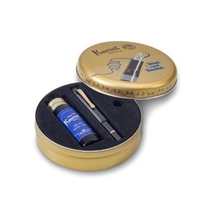 

Kaweco Piston Sport Al Black Gold New Stok