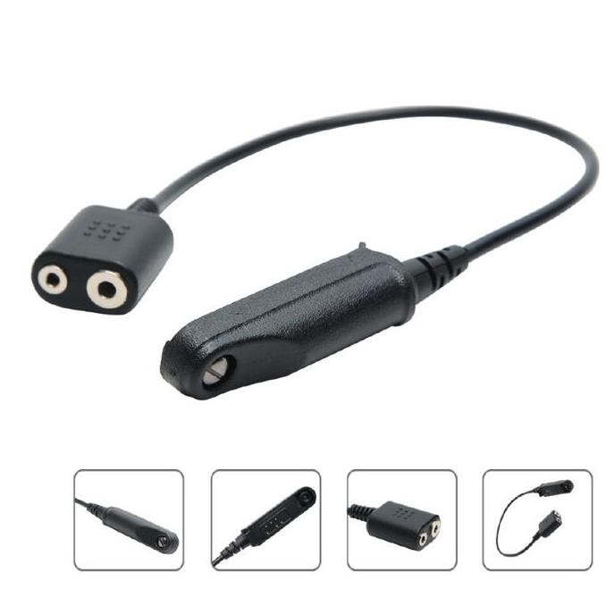 BARU ADAPTER MIC HT BAOFENG UV-9R PLUS KE HT CHINA - BF-A58 UV9 UV9R BF-A58S