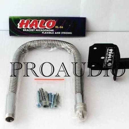 BARU STAND MIC DINDING HALO HL-06 ORIGINAL BRACKET HOLDER MIC