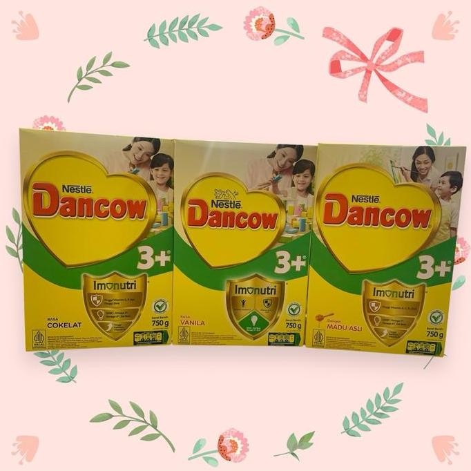 

TERMURAH DANCOW 3+ 750GR - SUSU BUBUK ANAK RASA VANILLA / MADU / COKLAT