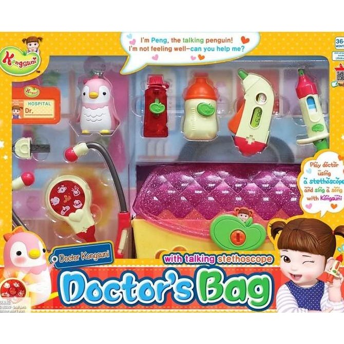 TERBARU KONGSUNI DOCTOR KONGSUNI DOCTOR'S BAG WITH TALKING STETHOSCOPE