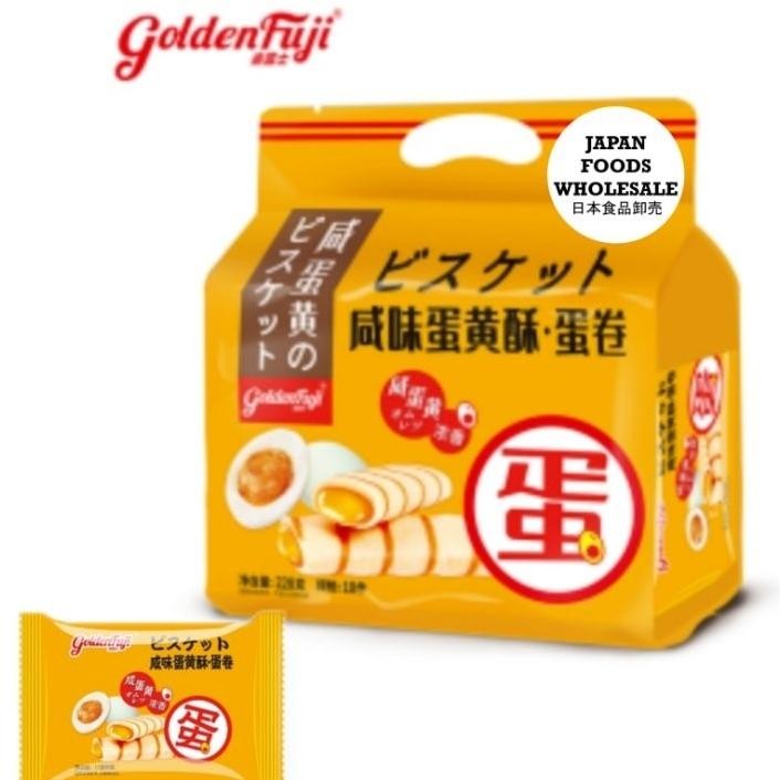 

Golden Fuji Ed Yolk Flavor Cemilan Sna Biskuit Crepes