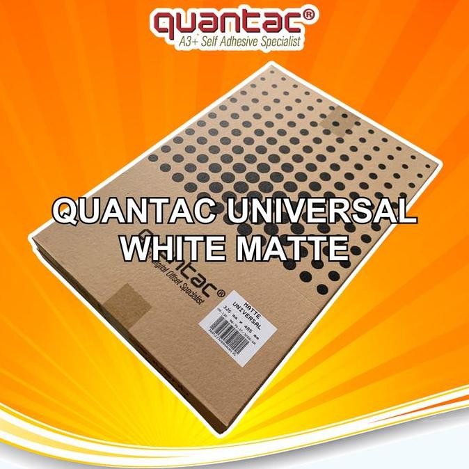 

Quantac Skbp | Universal Stiker Vinyl A3+ Sticker Digital Print Laser Toner Anti Air Pack Kualitas Terbaik Harga Termurah