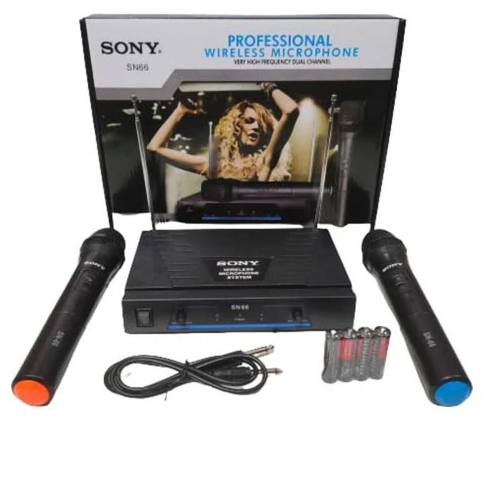 BARU MIC WIRELESS SONY SN-66 - MIKROFON WIRELESS ORIGINAL SN66