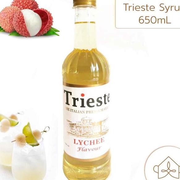 

Trieste Lychee Syrup 650Ml Sirup Buah Leci Sirop Litchi Sirop Lyche Sirop Letchi Almond Avocado Banana Brown Fruit Green Lemon Peach Sugar Red