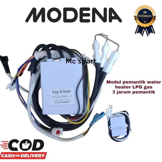 Promo / Terlaris Modul Pemantik Water Heater Gas LPG MODENA WATER  HEATER IGINITON Terbaik