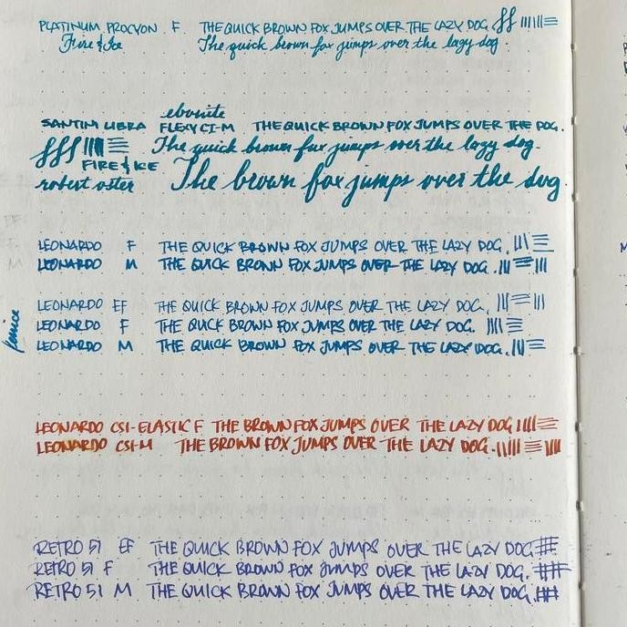 

Leonardo Officina Italiana Momento Zero Reg Fountain Pen - Gold Trim New Stok