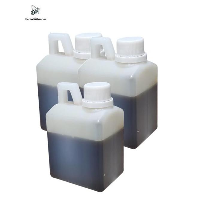 

TERMURAH MADU HITAM PAHIT CURAH 500GR - DENGAN GAMAT & PROPOLIS ASLI, PAHIT BERKHASIAT