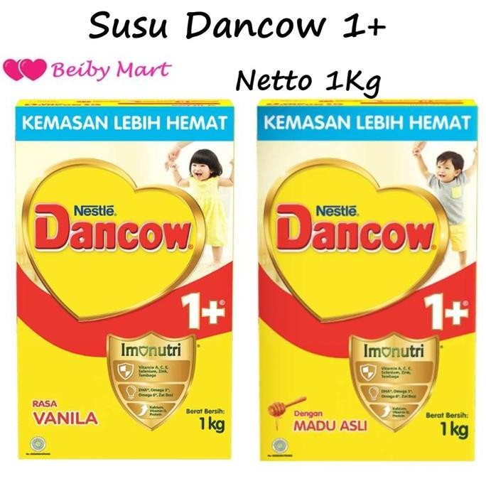 

TERMURAH DANCOW 1+ RASA VANILA / MADU / COKLAT 1KG | SUSU BALITA 1 TAHUN+