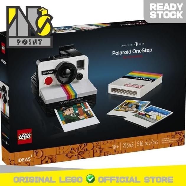 TERBARU LEGO 21345 - CUUSO / IDEAS - Polaroid OneStep SX-70 Camera HOT SALE