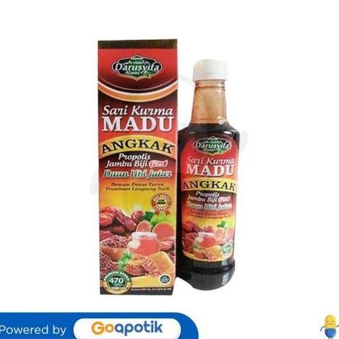 

TERMURAH SARI KURMA MADU ANGKAK DARUSYIFA 470GR HERBAL KESEHATAN TUBUH & DAYA TAHAN