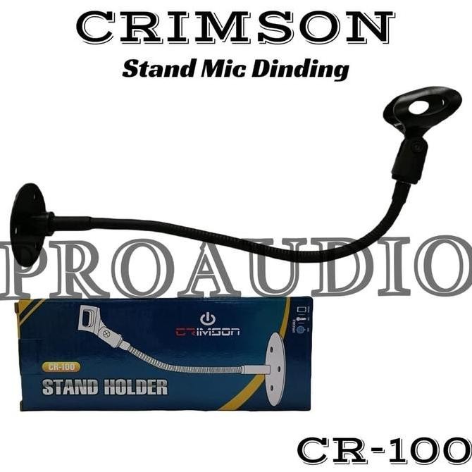 BARU STAND MIC DINDING IMAM CRIMSON CR-100 DUDUKAN MIKROFON DINDING MASJID