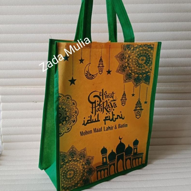 

we-53 gs-56 12 Pcs Tas Parcel Lebaran Besar Ukuran 30x15x40 Cm, Hampers Hari Raya Idul Fitri Goodie Bag Lebaran Sale Murah