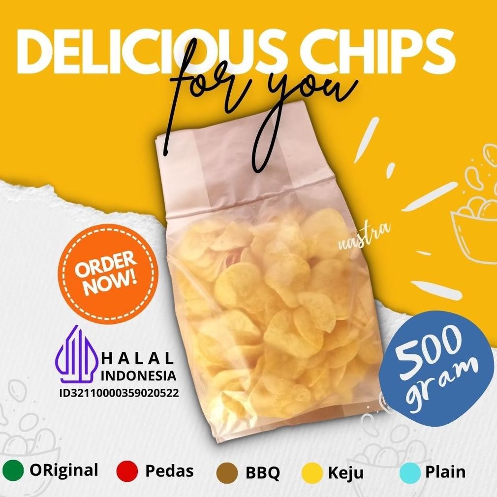 

Keripik Kentang Terlaris Termurah / Diskon / Potato Chips / Keripik Kentang Balado