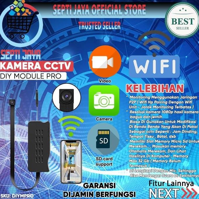 diskon kamera spy mini diy module ip wireless hidden camera cctv wifi