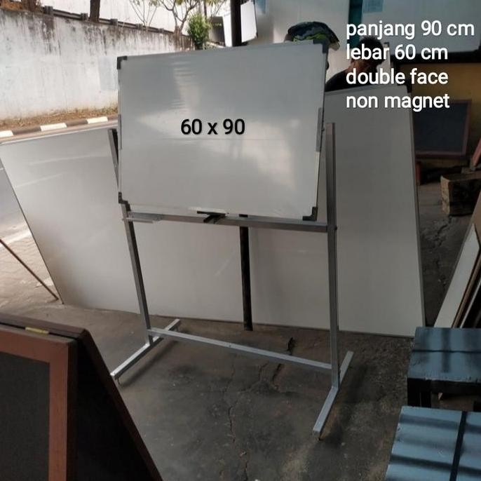 

Whiteboard Double Face 60X90 Cm New Stok