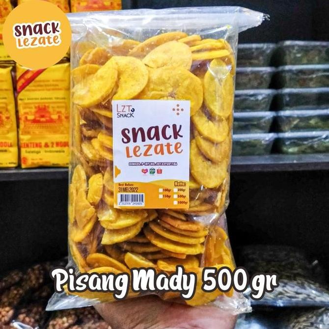 

TERMURAH KERIPIK PISANG MADU 500GR - SNACK MANIS RENYAH ASLI LAMPUNG MURAH