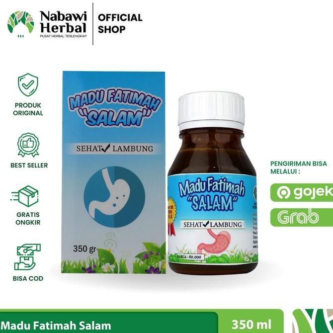 

TERMURAH MADU FATIMAH SALAM 350GR MADU SEHAT LAMBUNG & PENCERNAAN BY NABAWIHERBAL