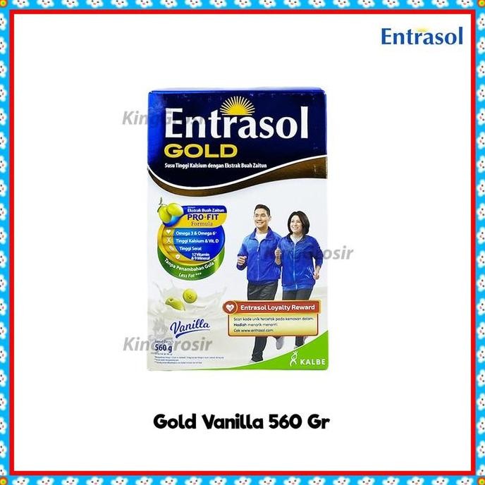 

Entrasol Gold Vanila vanilla / coklat 600 gr / 600gr / 600g