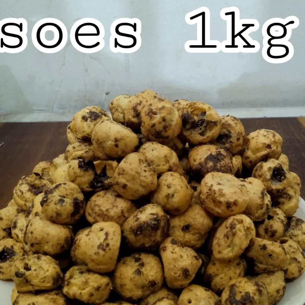 

Termurah Cemilan Soes Mini 1 Kg Cokelat Asin Kornet Vanilla Strawberry Sus Murah Enak