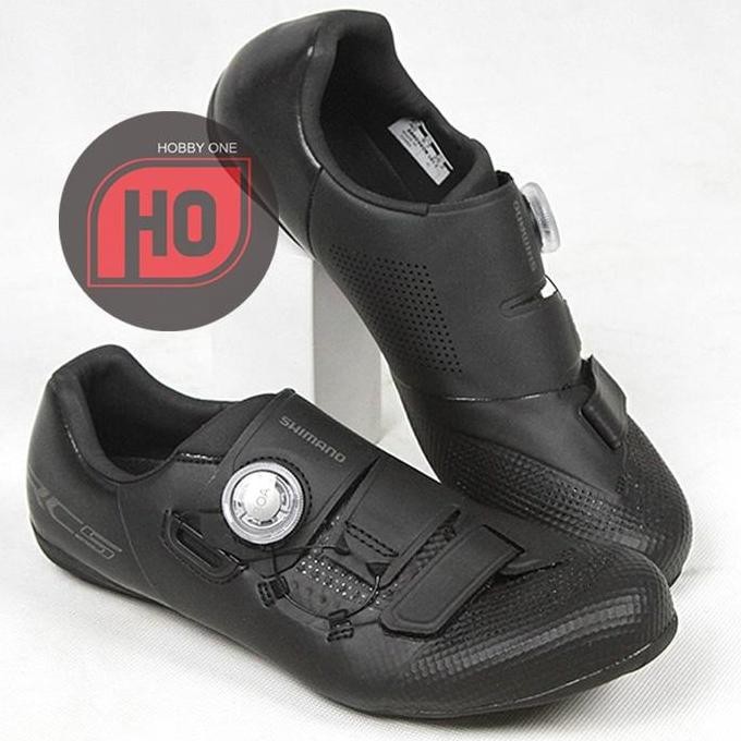 SHIMANO RC5 SH-RC502 BLACK WIDE - Sepatu Cleat Road Bike