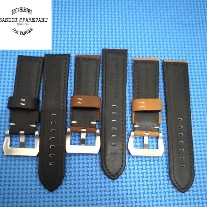 Ori - Strap Premium Panerai Luminor Leather Watchband 24Mm 26Mm Kulit Eksklusif