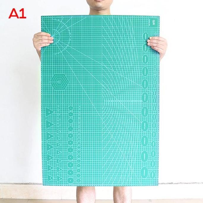 TERBARU QJH ALAS MEJA CUTTING MAT BESAR PVC MOUSE PAD XL ANTI GORES