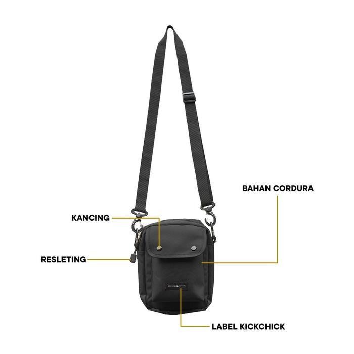 Kickchick Tas Selempang Slingbag Pria Wanita Slempang Mini Sling Bag Unisex | Coca Series
