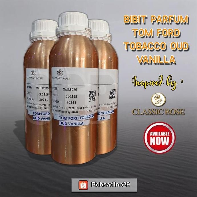 Bibit Parfum MURNI Tom Ford Tobacco Oud Vanilla By Classic Rose